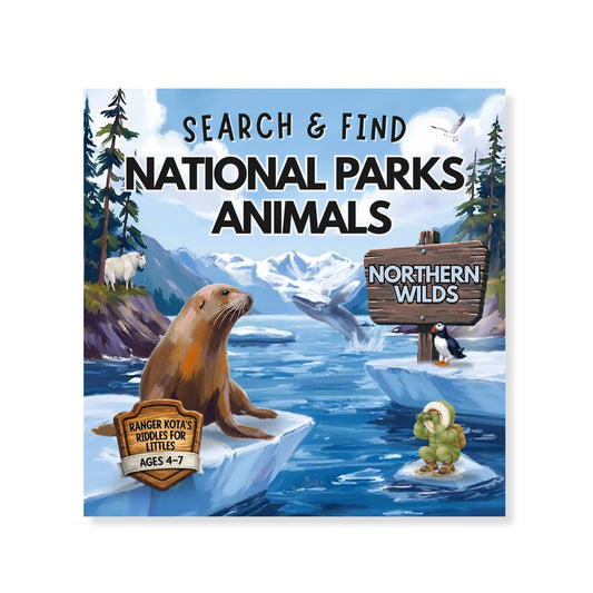 Search & Find National Parks Animals - Northern Wilds