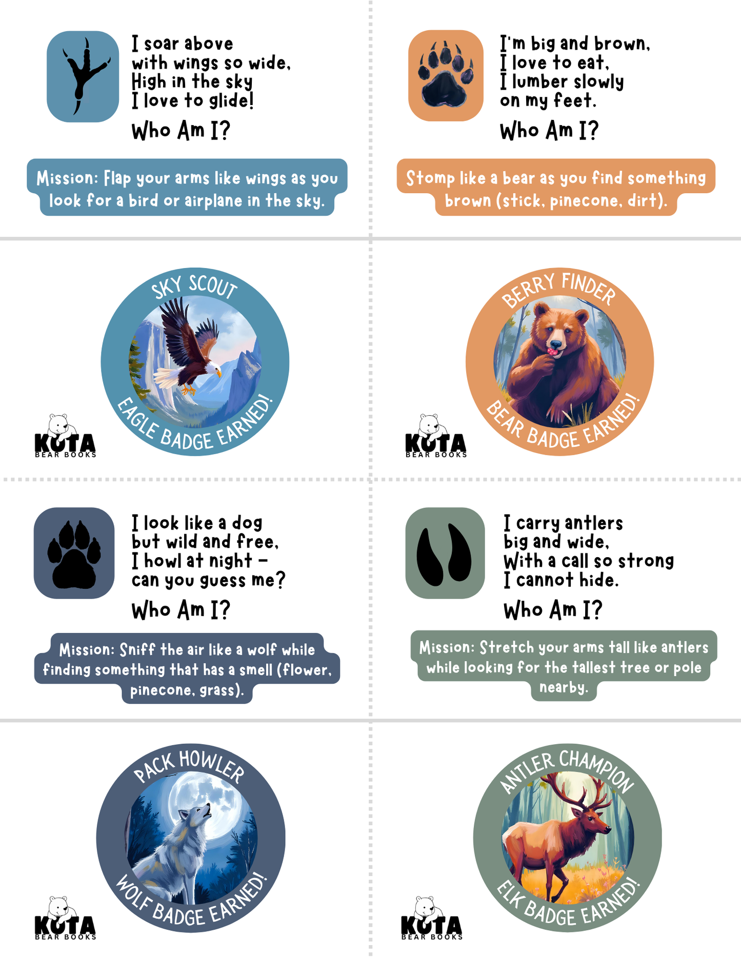 Western Wonders National Parks Animal Adventure Pack