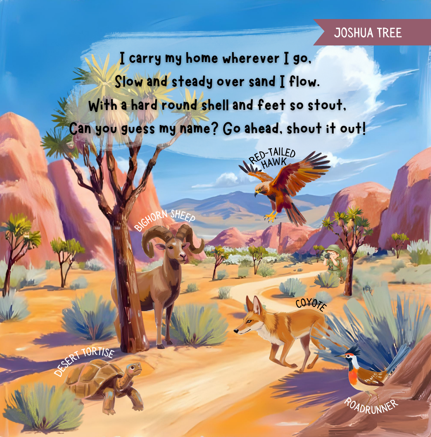 Search & Find National Parks Animals - Western Wonders